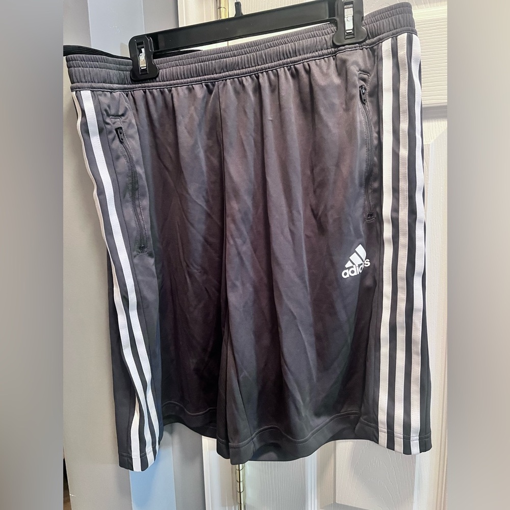 Adidas Men's Gray Shorts